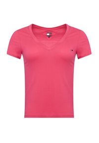 Tommy Jeans Komplet 2 t-shirtów DW0DW21367 Kolorowy Slim Fit. Materiał: bawełna. Wzór: kolorowy #5