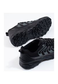 DK - Dk buty trekkingowe męskie Softshell czarne. Kolor: czarny. Materiał: softshell #3