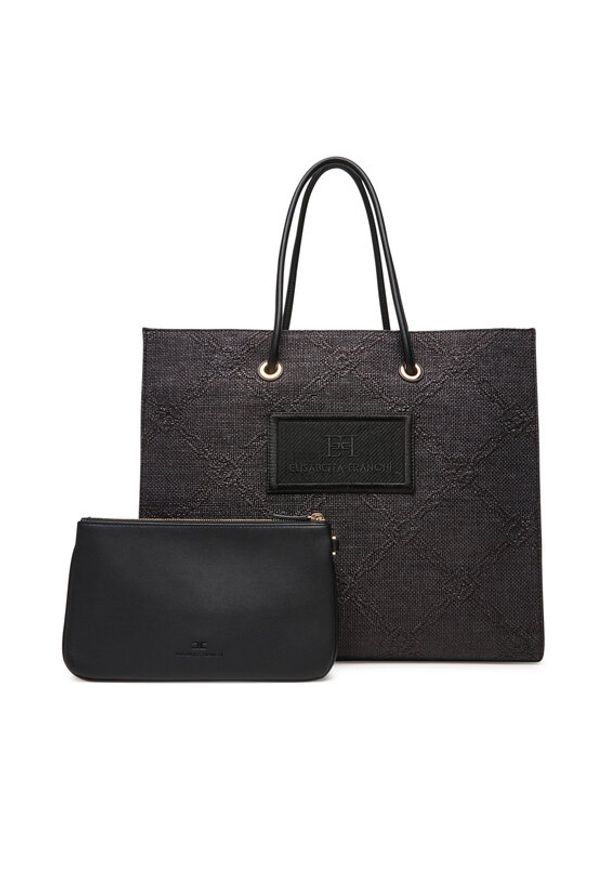Elisabetta Franchi Torebka BS-82A-52E2-V440 Czarny. Kolor: czarny