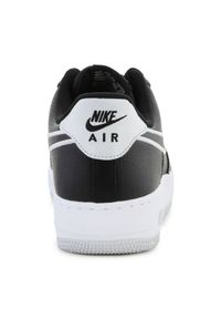 Buty Nike Air Force 1 '07 M FJ4211-001 czarne. Kolor: czarny. Materiał: materiał, skóra. Model: Nike Air Force #5