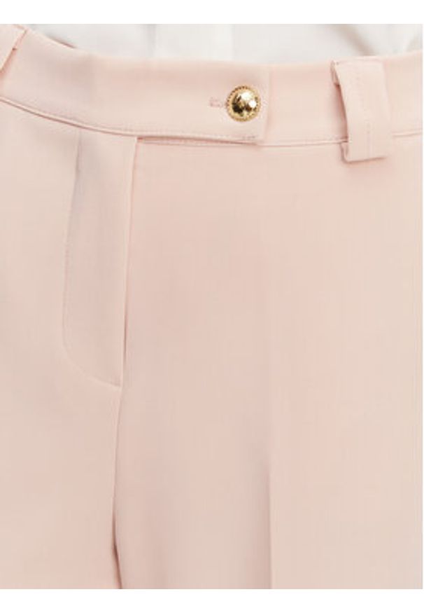Maryley Spodnie materiałowe 25EB537/M26/43PY Różowy Regular Fit. Kolor: różowy. Materiał: syntetyk