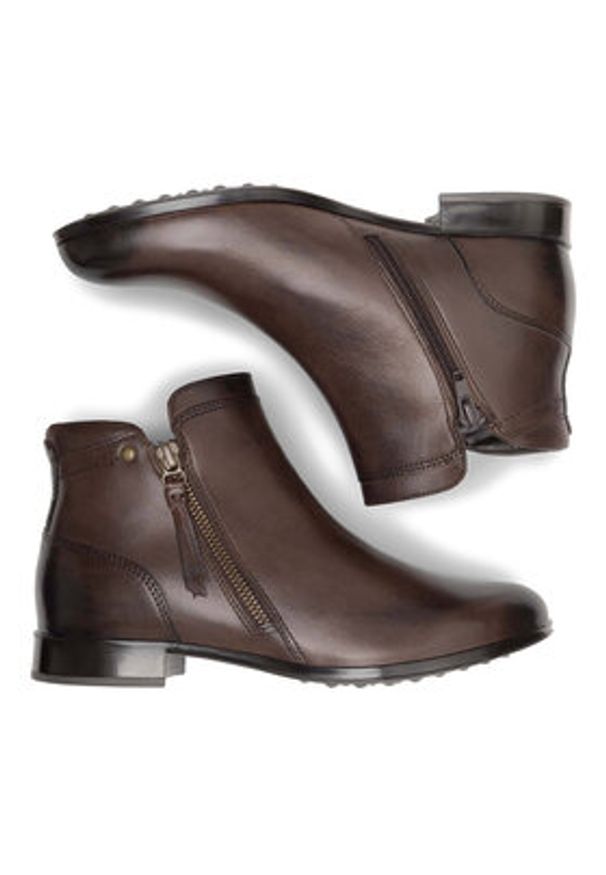 Lasocki Botki WB-ANNA-116 Brązowy. Kolor: brązowy. Materiał: skóra