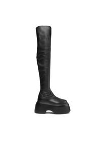 LE SILLA - Le Silla Kozaki Kembra Tight 6451A020M1PPFAK001 Czarny. Kolor: czarny. Materiał: skóra