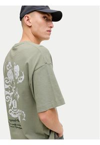 Jack & Jones T-Shirt Montauk Back 12290892 Zielony Regular Fit. Kolor: zielony. Materiał: bawełna #6