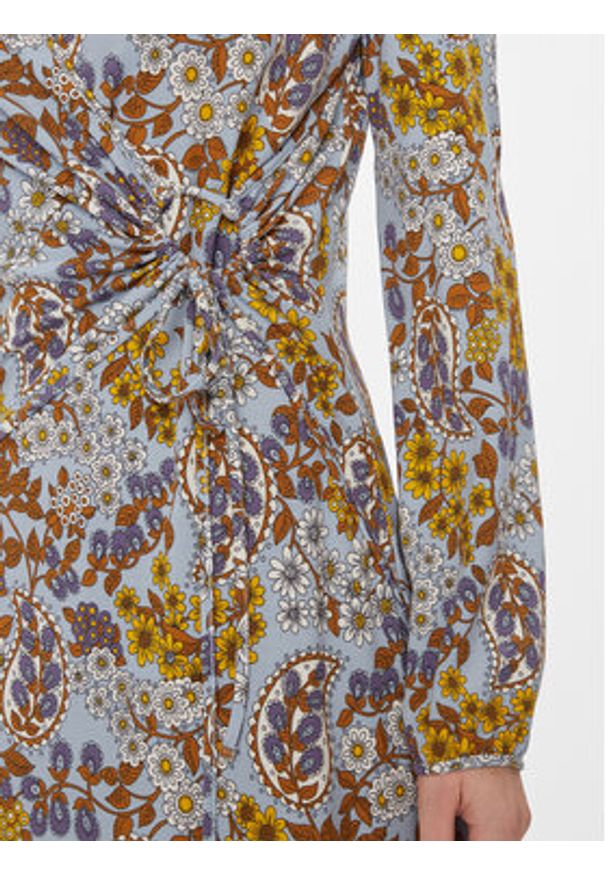 Weekend Max Mara Sukienka codzienna Staffa 2415621061 Niebieski Regular Fit. Okazja: na co dzień. Kolor: niebieski. Materiał: wiskoza. Typ sukienki: proste. Styl: casual