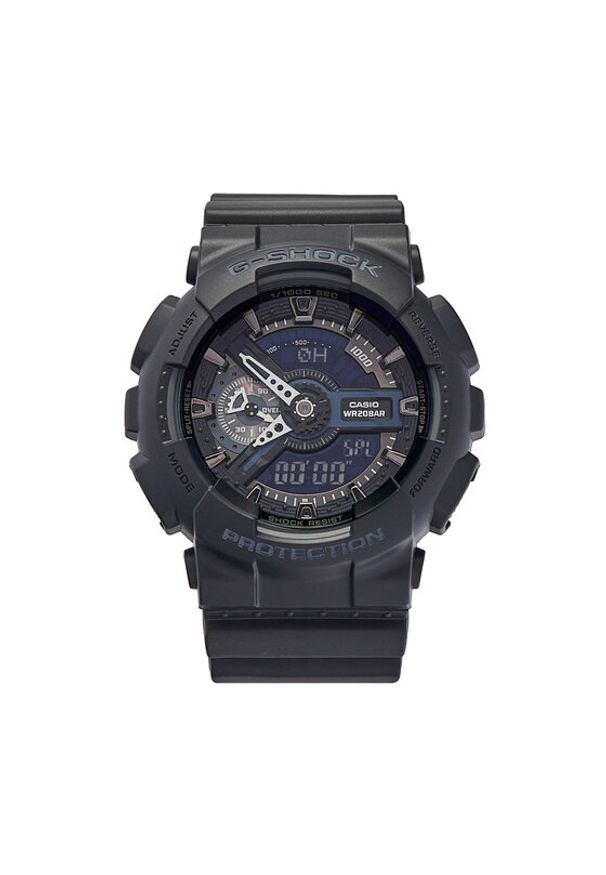 G-Shock Zegarek GA-110-1BER Czarny. Kolor: czarny. Materiał: syntetyk