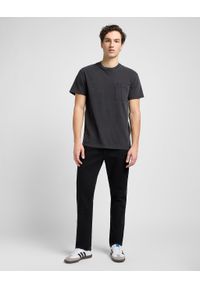 Lee - MESKA KOSZULKA LEE RELAXED POCKET TEE WASHED BLACK 112334746 #3