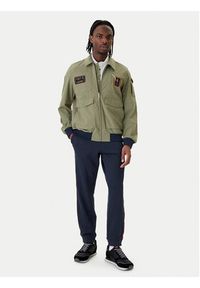 Aeronautica Militare Kurtka bomber 261AB3049UCT04290 Zielony Regular Fit. Kolor: zielony. Materiał: syntetyk #4