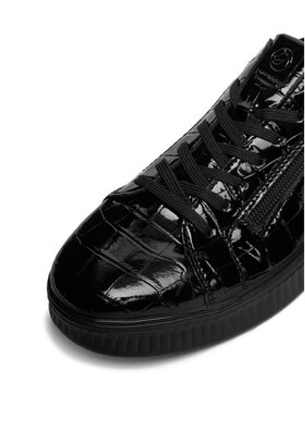 Remonte Sneakersy D2E01-00 Czarny. Kolor: czarny. Materiał: syntetyk, materiał