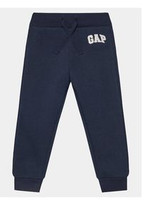 GAP - Gap Spodnie dresowe 633913-00 Granatowy Regular Fit. Kolor: niebieski. Materiał: bawełna