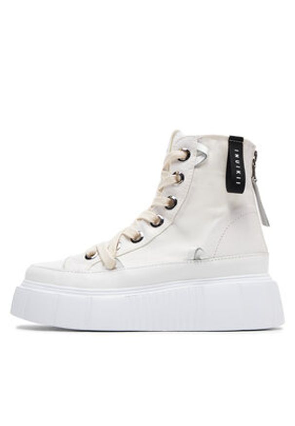 Inuikii Sneakersy Matilda Canvas 30103-024 Biały. Kolor: biały. Materiał: materiał