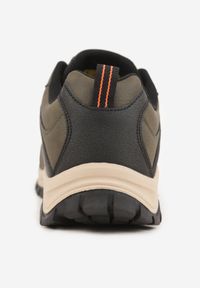 Born2be - Ciemnobeżowe Buty Trekkingowe Maraena. Okazja: na spacer. Nosek buta: okrągły. Zapięcie: sznurówki. Kolor: beżowy. Materiał: materiał. Szerokość cholewki: normalna. Sport: turystyka piesza #2