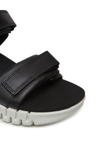 ecco - ECCO Sandały Gruuv Sol W 21310301001 Czarny. Kolor: czarny. Materiał: skóra #3