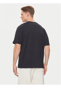 Lacoste T-Shirt TH7411 Granatowy Regular Fit. Kolor: niebieski. Materiał: bawełna #3