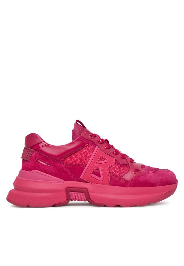 Sneakersy Bogner. Kolor: różowy