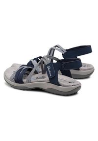 skechers - Skechers Sandały Takes Two 163112/NVY Granatowy. Kolor: niebieski. Materiał: skóra #8