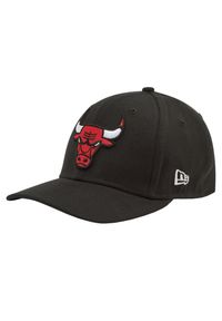 New Era - Czapka z daszkiem dla dorosłych 9FIFTY Chicago Bulls Stretch Snap Cap. Kolor: czarny. Materiał: elastan, bawełna