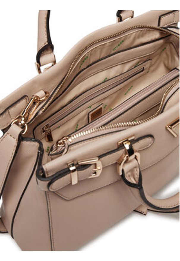 Guess Torebka HWEBG9 51105 Beżowy. Kolor: beżowy. Materiał: skórzane