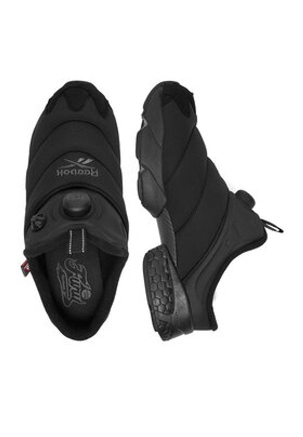 Reebok Klapki EO-INSTAPUMP FURY MULE 100230815 Czarny. Kolor: czarny. Materiał: materiał