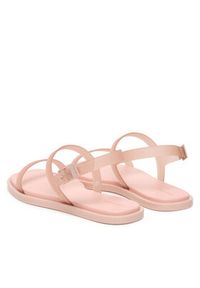Calvin Klein Sandały Jelly Sandal Sling Mat Tran Tpu HW0HW02969 Beżowy. Kolor: beżowy. Materiał: syntetyk #3
