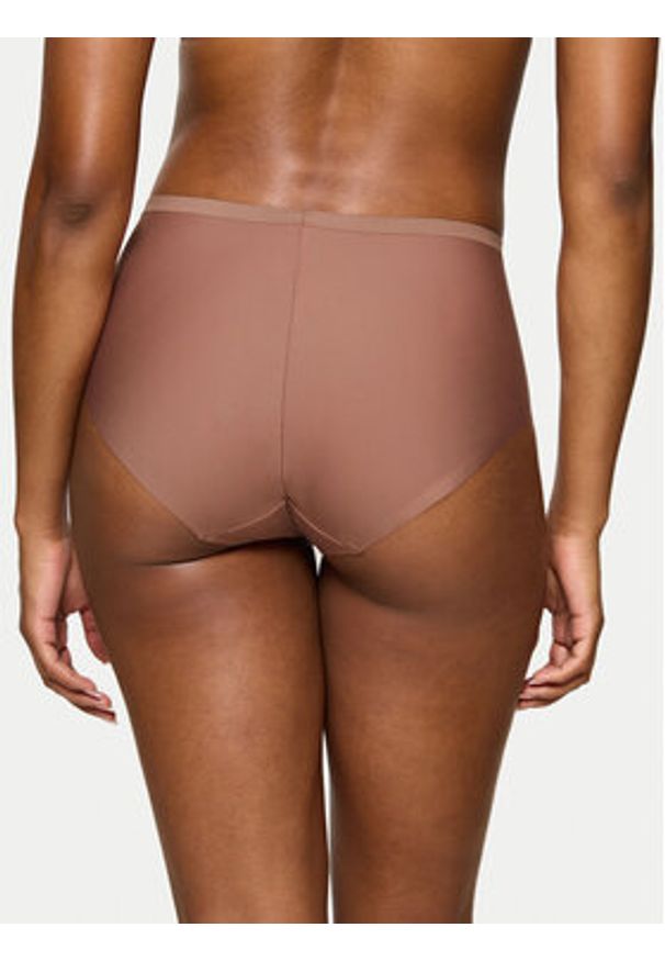 Triumph Figi klasyczne z wysokim stanem Shape Smart 10209655 Brązowy. Stan: podwyższony. Kolor: brązowy. Materiał: syntetyk