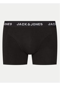 Jack & Jones - Jack&Jones Komplet 3 par bokserek Solid 12254363 Czarny. Kolor: czarny. Materiał: bawełna