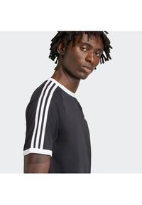 Adidas - adidas T-Shirt 3-Stripes KE3538 Czarny Regular Fit. Kolor: czarny. Materiał: bawełna #4