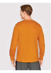 New Balance Bluza Crew MT13906 Pomarańczowy Regular Fit. Kolor: pomarańczowy. Materiał: syntetyk