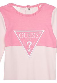 Guess Pajac 5YW07 KA6W4 Różowy. Kolor: różowy. Materiał: bawełna #2