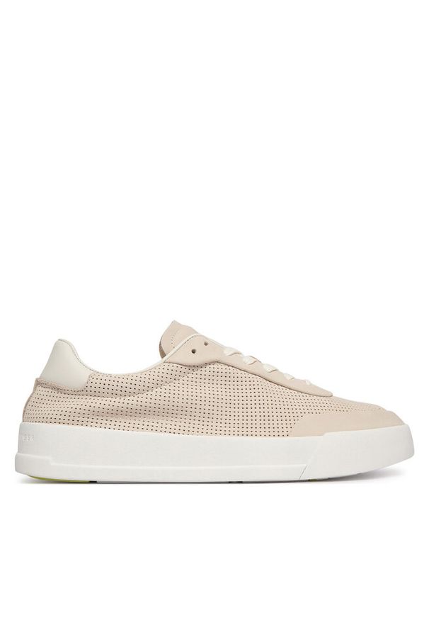 TOMMY HILFIGER - Sneakersy Tommy Hilfiger. Kolor: beżowy