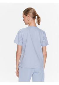 Calvin Klein T-Shirt K20K205410 Błękitny Regular Fit. Kolor: niebieski. Materiał: bawełna #2