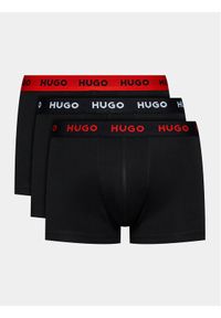 Hugo Komplet 3 par bokserek 50469766 Czarny. Kolor: czarny. Materiał: bawełna #1