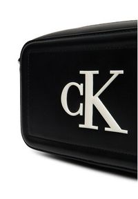 Calvin Klein Torebka Bold Ck Camera Bag LV04F3220G Czarny. Kolor: czarny. Materiał: skórzane #5