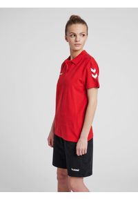 Koszulka tenisowa polo damska Hummel Go Cotton Polo Woman. Typ kołnierza: polo. Kolor: czerwony, wielokolorowy, różowy. Sport: tenis