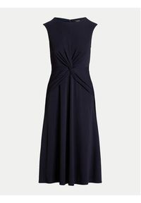Lauren Ralph Lauren - LAUREN RALPH LAUREN Sukienka codzienna 250872090004 Granatowy Regular Fit. Okazja: na co dzień. Kolor: niebieski. Materiał: syntetyk. Typ sukienki: proste. Styl: casual #3
