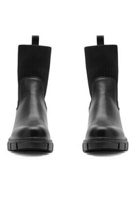 DeeZee Botki WS5575-05 Czarny. Kolor: czarny. Materiał: materiał #6