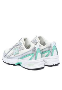 New Balance Sneakersy G7402H8 Srebrny. Kolor: srebrny. Materiał: mesh #8