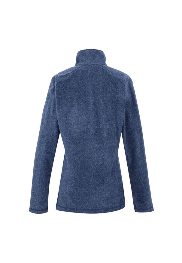 DARE 2B - Bluza Polarowa Damska Pełen Suwak Mayse. Kolor: fioletowy, wielokolorowy, niebieski, szary. Materiał: polar. Sezon: zima