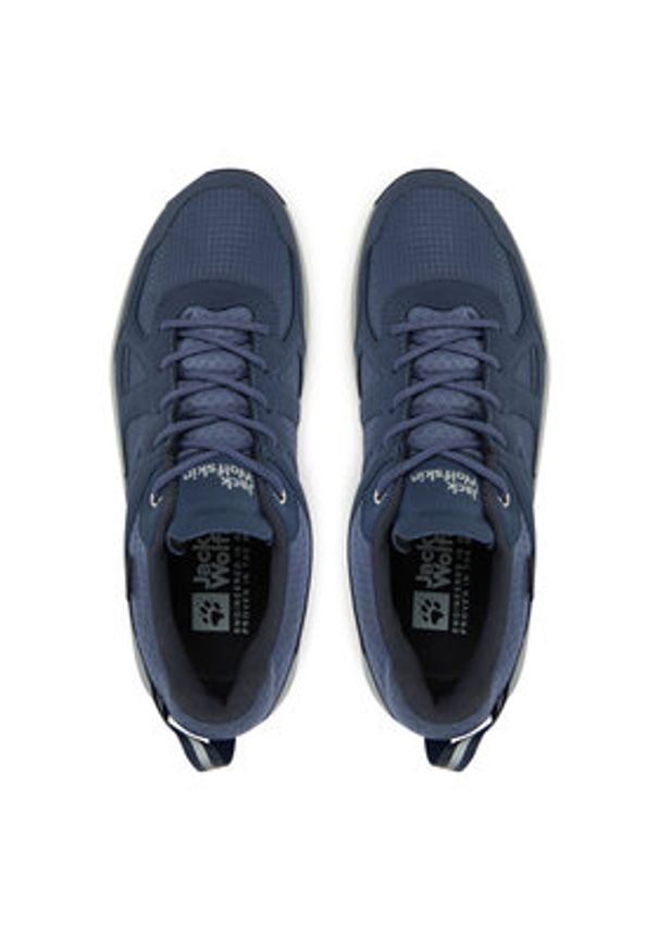 Jack Wolfskin Trekkingi Woodland 2 Texapore Low 4051341 Granatowy. Kolor: niebieski. Materiał: materiał