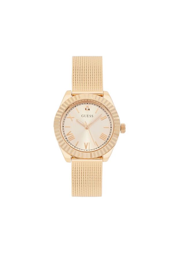 Guess Zegarek Mini Luna GW0842L2 Złoty. Kolor: złoty