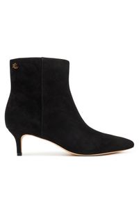 Lauren Ralph Lauren - LAUREN RALPH LAUREN Botki 802967779001 Czarny. Kolor: czarny. Materiał: zamsz, skóra