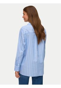 Vero Moda Koszula Elina 10336329 Niebieski Loose Fit. Kolor: niebieski. Materiał: bawełna #2