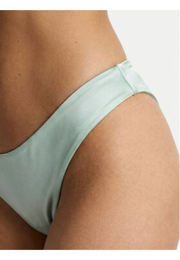 Calvin Klein Swimwear Dół od bikini LV00Q61116 Szary. Kolor: szary. Materiał: syntetyk