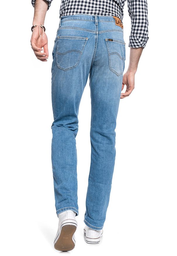 Lee - LEE BROOKLYN STRAIGHT MĘSKIE SPODNIE JEANSOWE LIGHT RAY L452NOTX 112110166