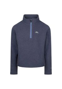TRESPASS - Polary Dziecięce Nollan Microfleece AT200 Fleece. Kolor: niebieski. Materiał: polar. Sport: turystyka piesza