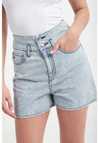 Armani Exchange - Spodenki damskie jeansowe ARMANI EXCHANGE. Materiał: jeans #5