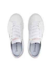 Lacoste Sneakersy Gripshot 0121 1 Cuj 7-42CUJ00011Y9 Biały. Kolor: biały. Materiał: skóra #4