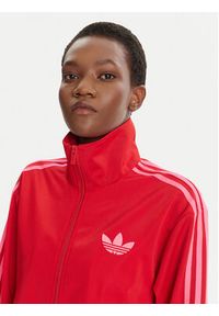Adidas - adidas Bluza adicolor Classic Firebird JW3665 Czerwony Loose Fit. Kolor: czerwony. Materiał: syntetyk #2