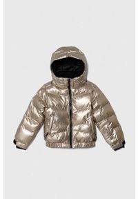 Protest kurtka narciarska dziecięca PRTNELLI JR kolor złoty. Typ kołnierza: kaptur. Kolor: złoty. Materiał: materiał. Sport: narciarstwo #1