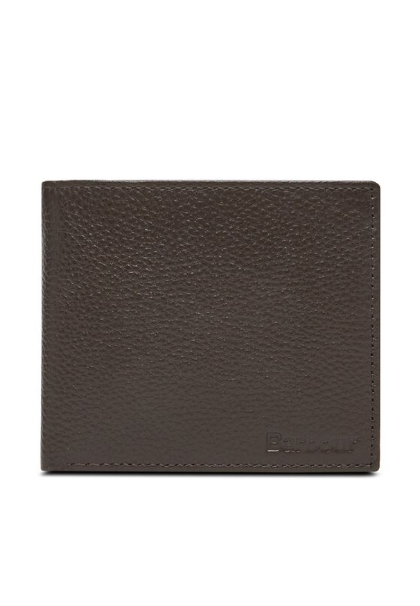 Barbour Duży Portfel Męski MLG0007BR71 Brązowy. Kolor: brązowy. Materiał: skóra